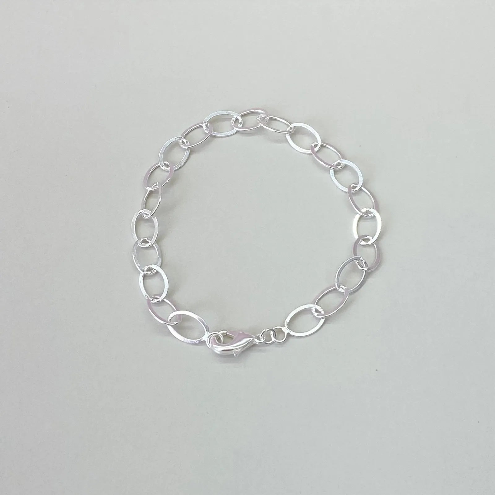 PULSEIRA ELOS DELICADA BANHADA A PRATA