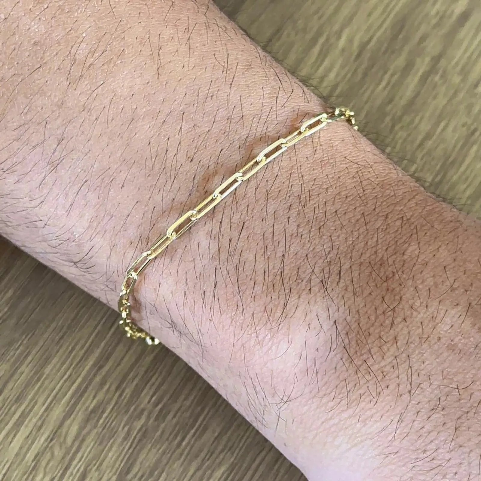 PULSEIRA CARTIER 3MM BANHADA A OURO 18K