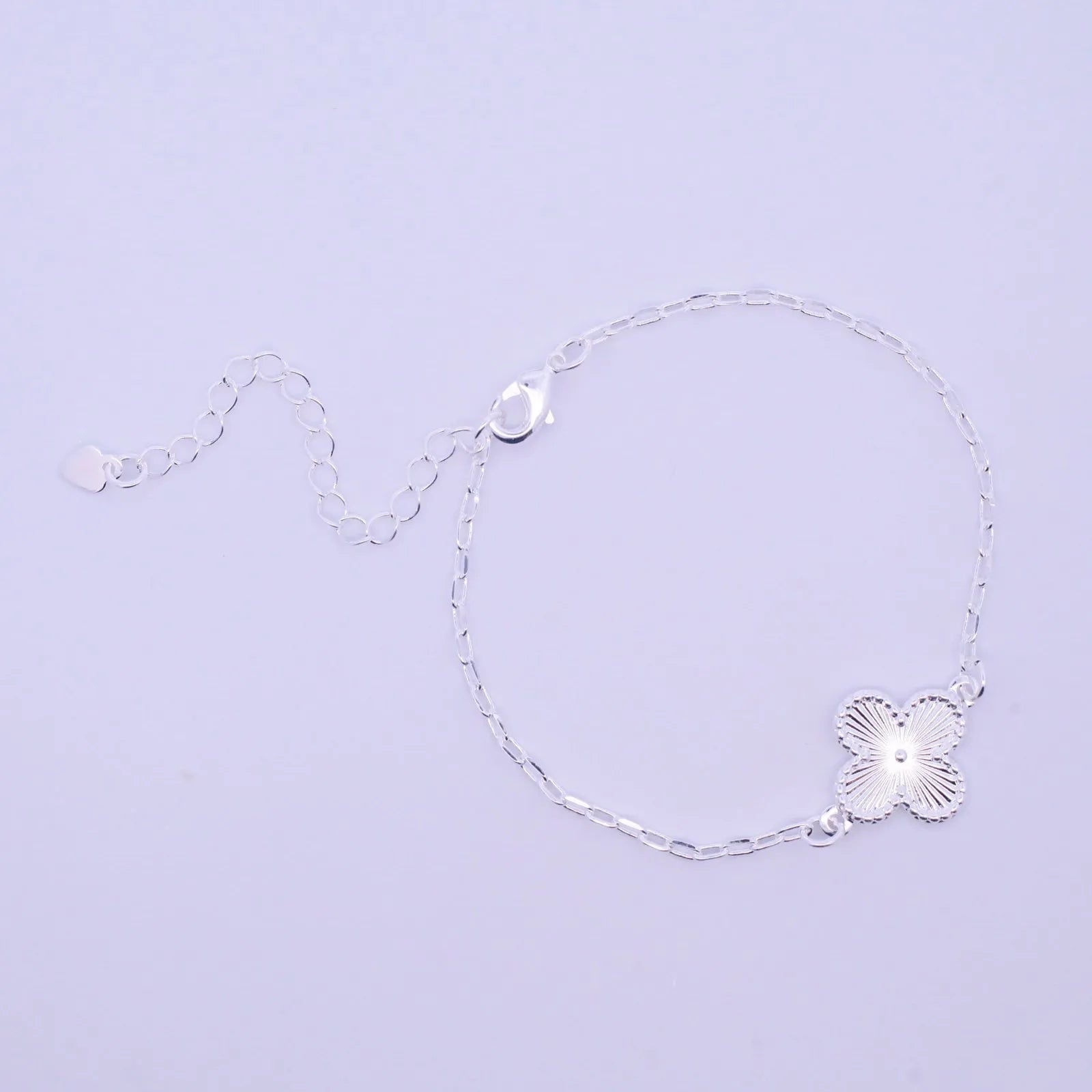 PULSEIRA TREVO INSPIRAÇÃO BANHADA A PRATA