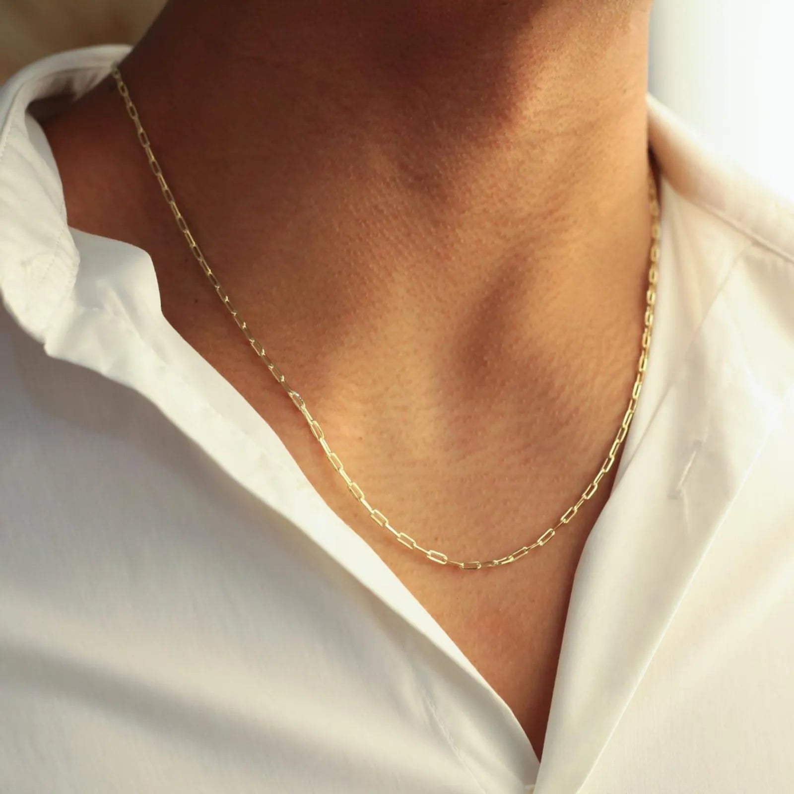 CORRENTE CARTIER BANHADA A OURO 18K 2MM