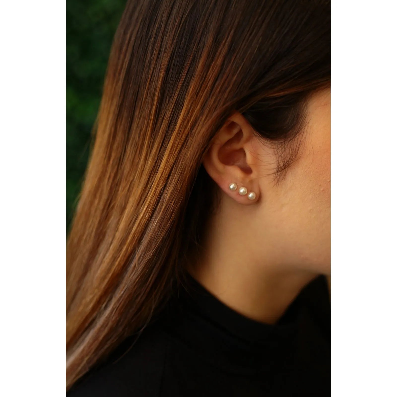 BRINCO TRIO PÉROLAS DELICADAS BANHADO A OURO 18K